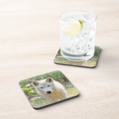 Wolf Animal Art, Canadese Wildlife Bier Onderzetter (Rechterzijde)