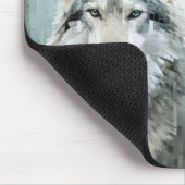 Wolf Animal Art Decor Verf Mozaïek Muismat (Hoek)
