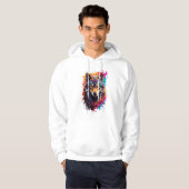Wolf Animal Logo Design-87694 Hoodie (Voorkant volledig)