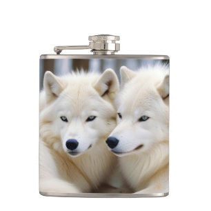 Wolf Animal Natuur Wildlife Affection Caring Heupfles