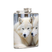 Wolf Animal Natuur Wildlife Affection Caring Heupfles (Rechts)