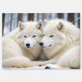 Wolf Animal Natuur Wildlife Affection Caring Magneet (Voorkant)