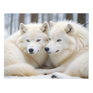 Wolf Animal Natuur Wildlife Affection Caring Notitieblok