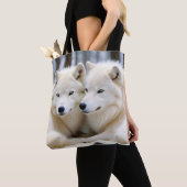 Wolf Animal Natuur Wildlife Affection Caring Tote Bag (Dichtbij)