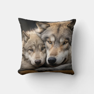 Wolf Animal Wild Beauty Freedom Wilderness Kunst Kussen