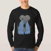 Wolf Animal  Wolf voor mannen T-shirt (Voorkant)