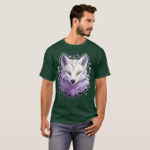 Wolf Anime-jongen T-shirt (Voorkant volledig)