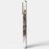Wolf aquarelschilderij Case-Mate iPhone case (Achterkant / Links)