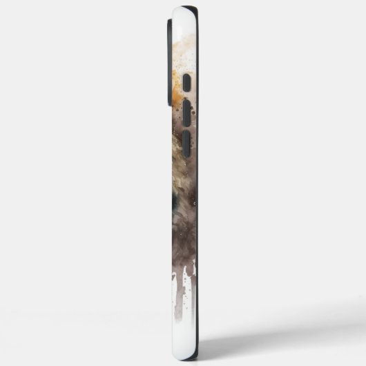 Wolf aquarelschilderij Case-Mate iPhone case (Achterkant / Links)