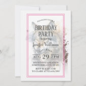 Wolf aquarelschilderij kaart (Voorkant)