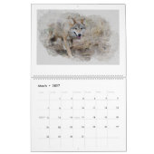 Wolf Art Calendar Kalender (Mar 2027)