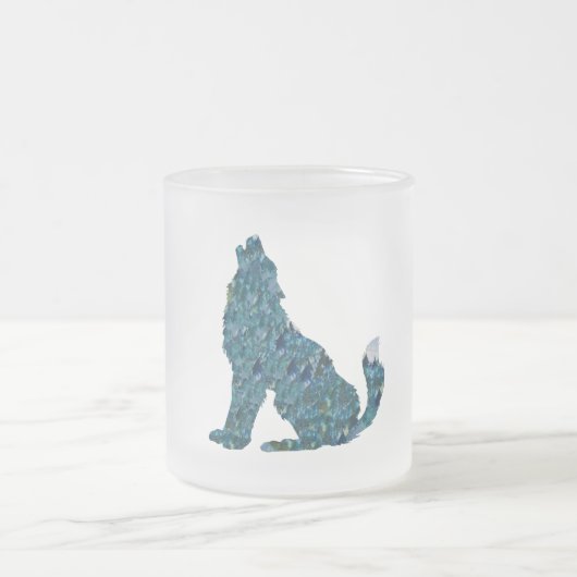 Wolf Art Glas Mok (Center)