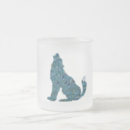 Wolf Art Glass Mok