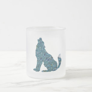 Wolf Art Glass Mok