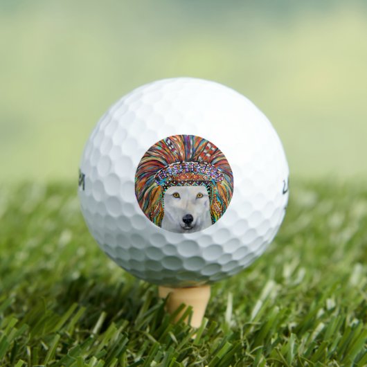 Wolf Art Golfballen (Insitu Shirt)