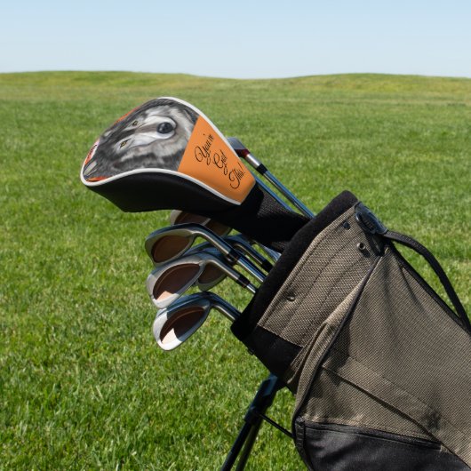 Wolf Art Golfheadcover (Insitu)