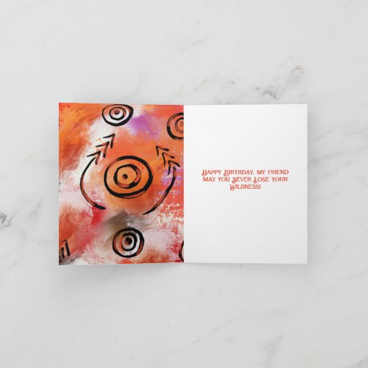 Wolf Art Kaart (Binnen)