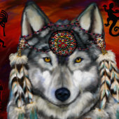 Wolf Art Kaart