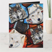 WOLF ART KAART (Voorkant)