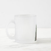 Wolf art matglas koffiemok (Links)