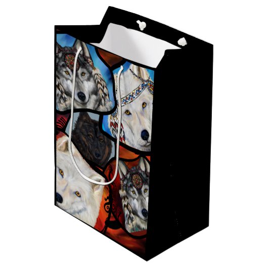 WOLF ART MEDIUM CADEAUZAKJE