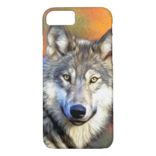 Wolf Art Painting Afbeelding Case-Mate iPhone Case