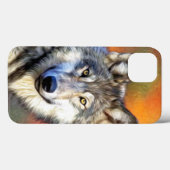 Wolf Art Painting Afbeelding Case-Mate iPhone Case (Achterkant (horizontaal))