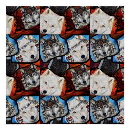 WOLF ART PERFECT POSTER