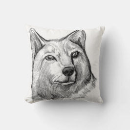 Wolf Art Pillow Kussen