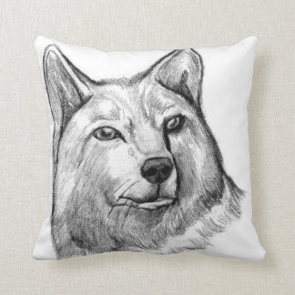 Wolf Art Pillow Kussen