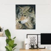 Wolf Art poster (Thuiskantoor)