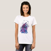 Wolf art t-shirt (Voorkant volledig)
