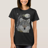 Wolf art t-shirt (Voorkant)