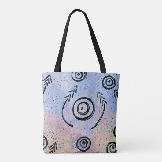 Wolf Art Tote Bag (Achterkant)