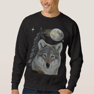 Wolf art trui