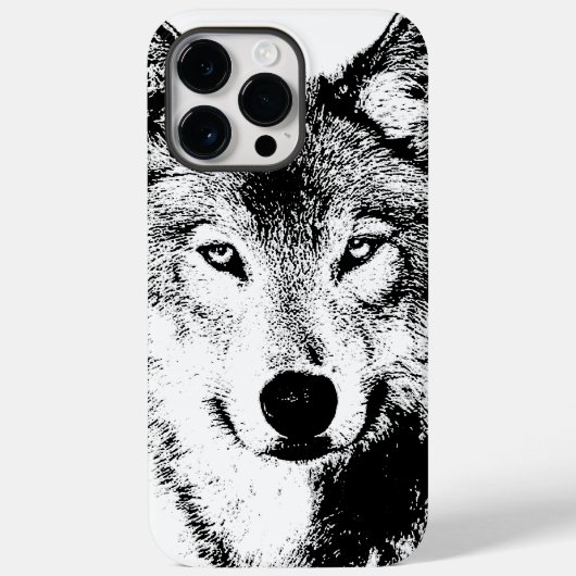Wolf Artwork Case-Mate iPhone Case (Achterkant)