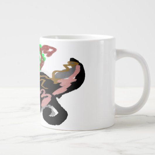 Wolf autumn joy grote koffiekop (Rechts)