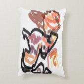 Wolf Autumn sunset Accent Kussen (Achterkant (Verticaal))