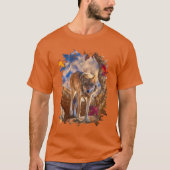 WOLF AUTUMN WAARNEMING T-SHIRT (Voorkant)