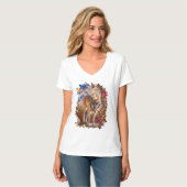 WOLF AUTUMN WAARNEMING T-SHIRT (Voorkant volledig)