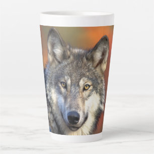 Wolf Aware Latte Mok