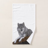 Wolf Bad Handdoek (Handdoek)