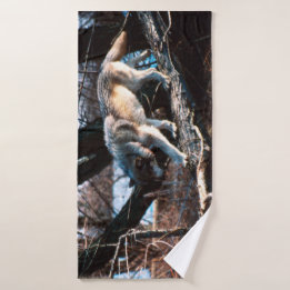 Wolf Badhanddoek