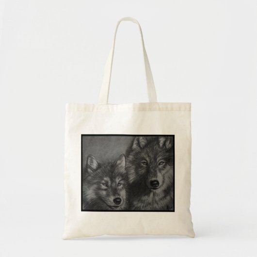 Wolf Bag Tote Bag (Voorkant)