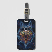 Wolf Bagagelabel (Voorkant (verticaal))