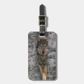 Wolf Bagagelabel (Voorkant verticaal)