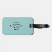 Wolf Bagagelabel (Achterkant horizontaal)