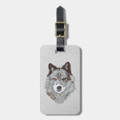 wolf bagagelabel (Voorkant verticaal)