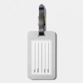 wolf bagagelabel (Achterkant verticaal)