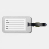 wolf bagagelabel (Achterkant horizontaal)